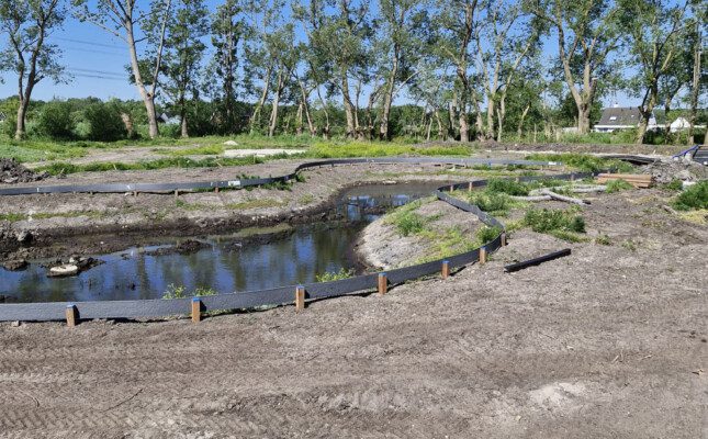 Lopend Project: Grote Tuin met Grindpad en Vijver met Prieel